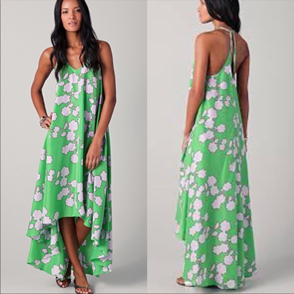 DVF Cassandra Silk Beach Dress SZ S